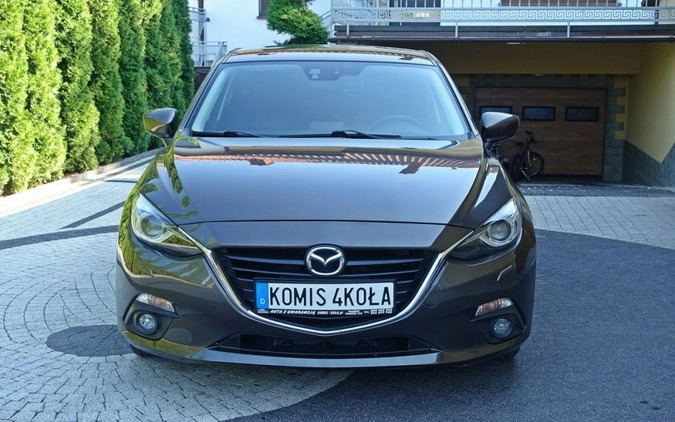 Mazda 3 cena 48900 przebieg: 147000, rok produkcji 2014 z Dęblin małe 254